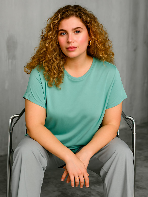GITTE - Plus Size T-paita fra Gozzip