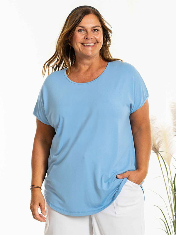 GITTE - Plus Size T-paita fra Gozzip