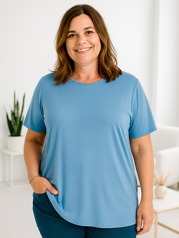 GITTE - Plus Size T-paita fra Gozzip