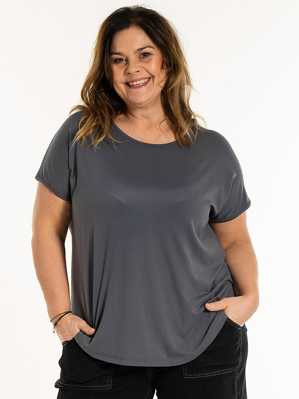 GITTE - Plus Size T-paita fra Gozzip