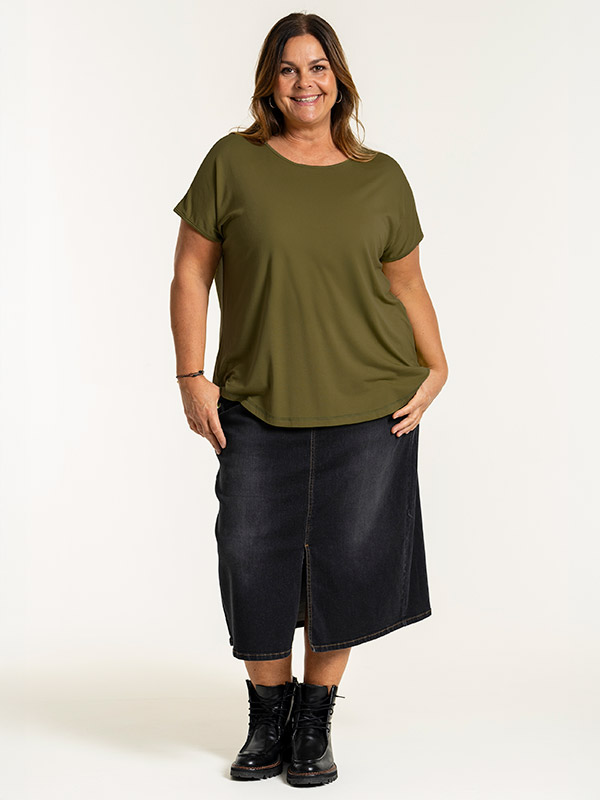 GITTE - Plus Size T-paita fra Gozzip