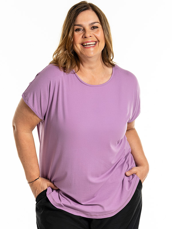 GITTE - Plus Size T-paita fra Gozzip