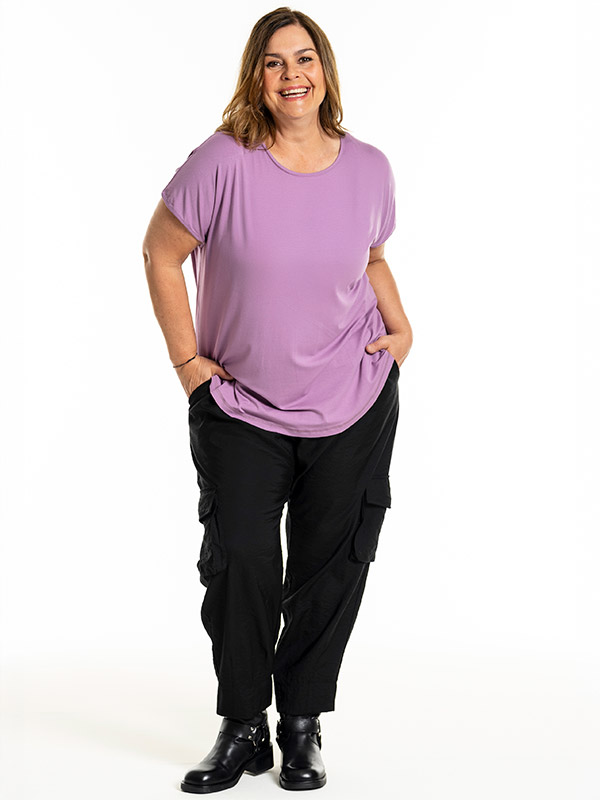 GITTE - Plus Size T-paita fra Gozzip