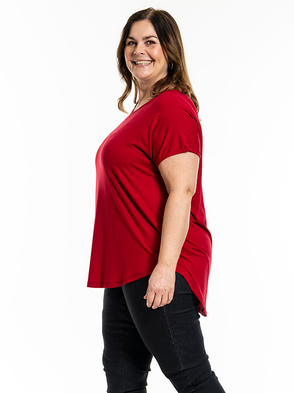 GITTE - Plus Size T-paita fra Gozzip