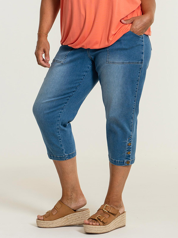 CLARA  - Plus Size Farkut fra Gozzip