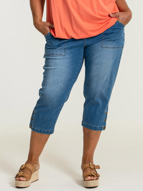 CLARA  - Plus Size Farkut fra Gozzip
