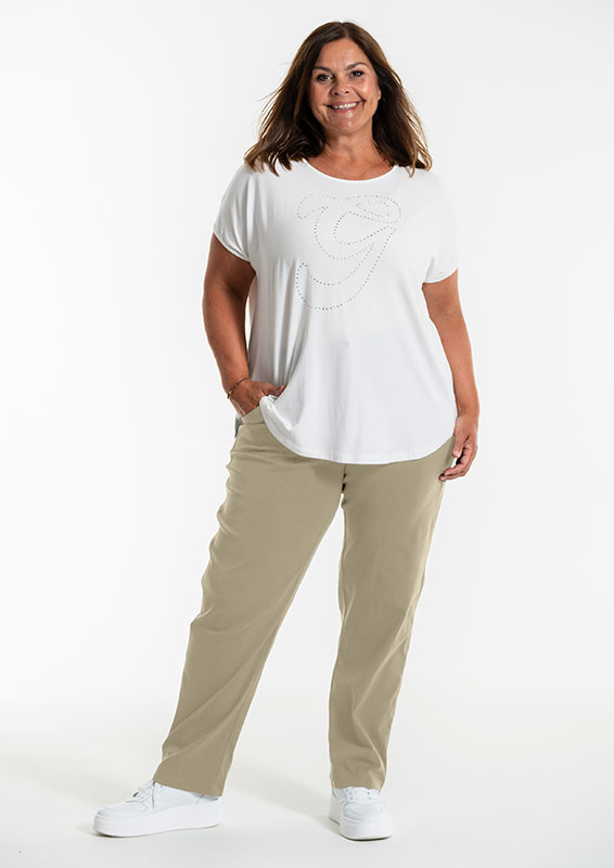CLARA - Plus Size Housut fra Gozzip