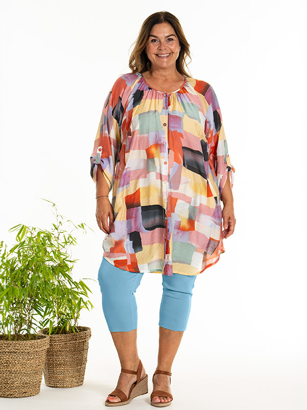 CLARA - Plus Size Leggingsit fra Gozzip