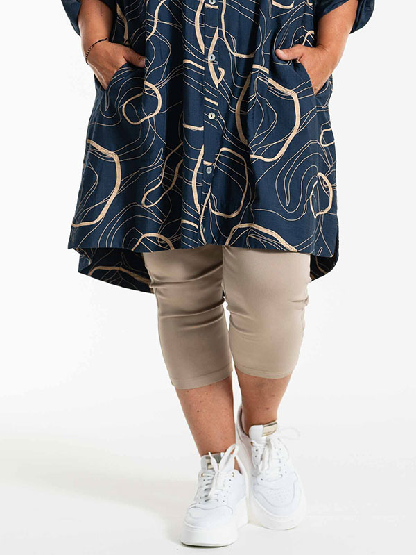 CLARA - Plus Size Leggingsit fra Gozzip