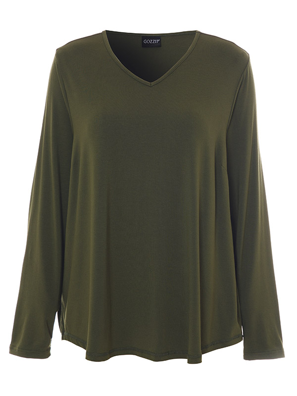 GITTE - Plus Size Pusero fra Gozzip