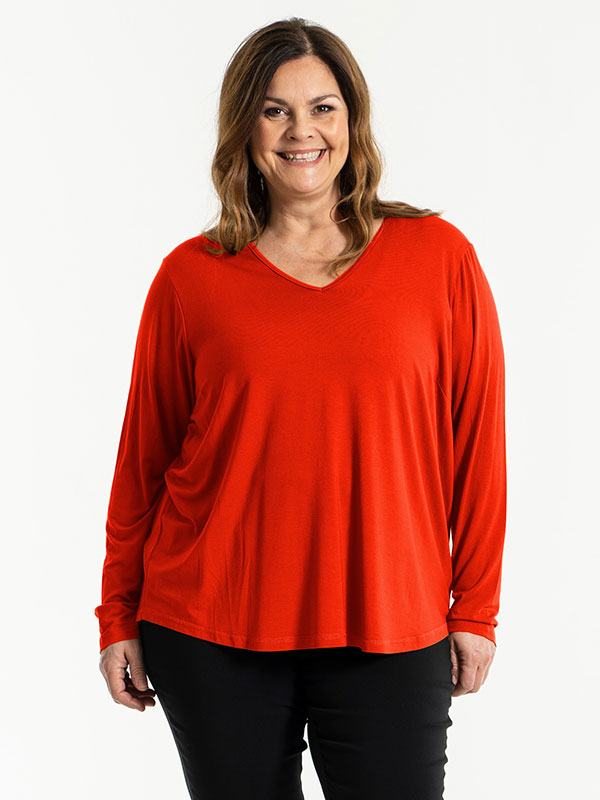 GITTE - Plus Size Pusero fra Gozzip