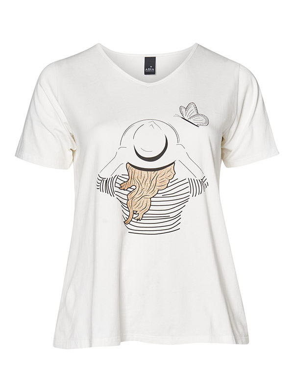 ADCHIA - Plus Size T-paita fra Adia