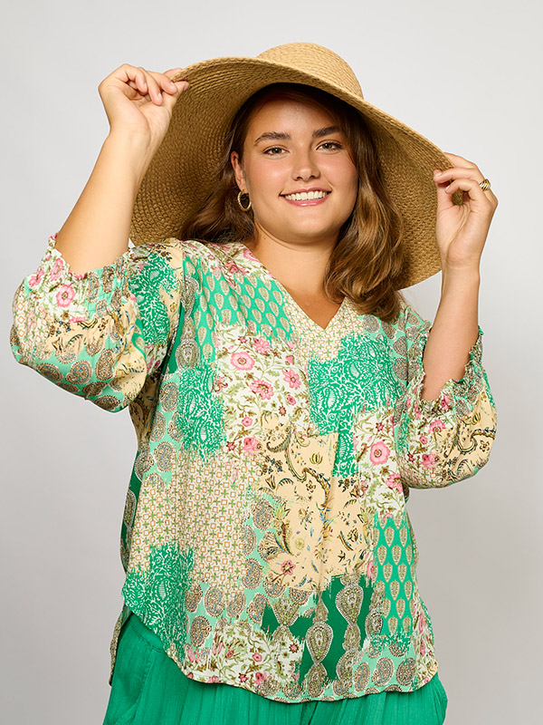 ADCHRISTA - Plus Size Pusero fra Adia