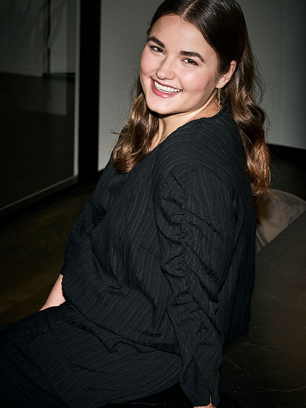 ADGELA - Plus Size Pusero fra Adia