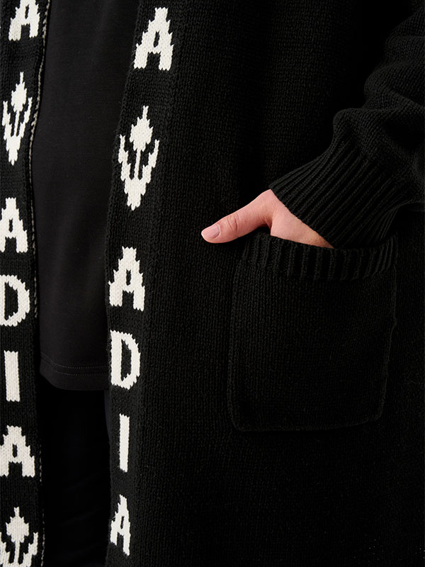 ADGLORIA - Plus Size Neuletakki fra Adia