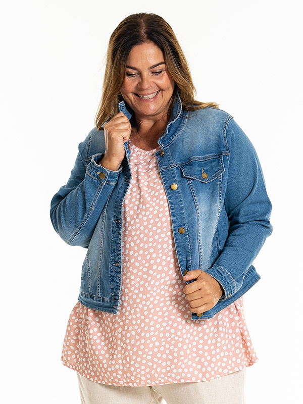 MAYA  - Plus Size Takki fra Gozzip