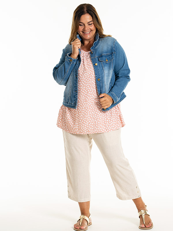 MAYA  - Plus Size Takki fra Gozzip