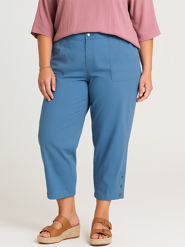 CLARA - Plus Size Housut fra Gozzip