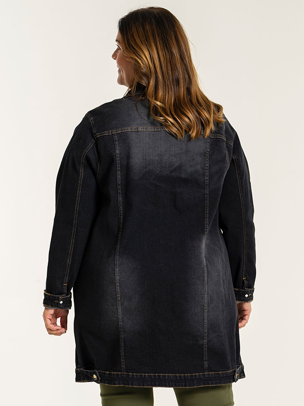 AMELA - Plus Size Takki fra Gozzip