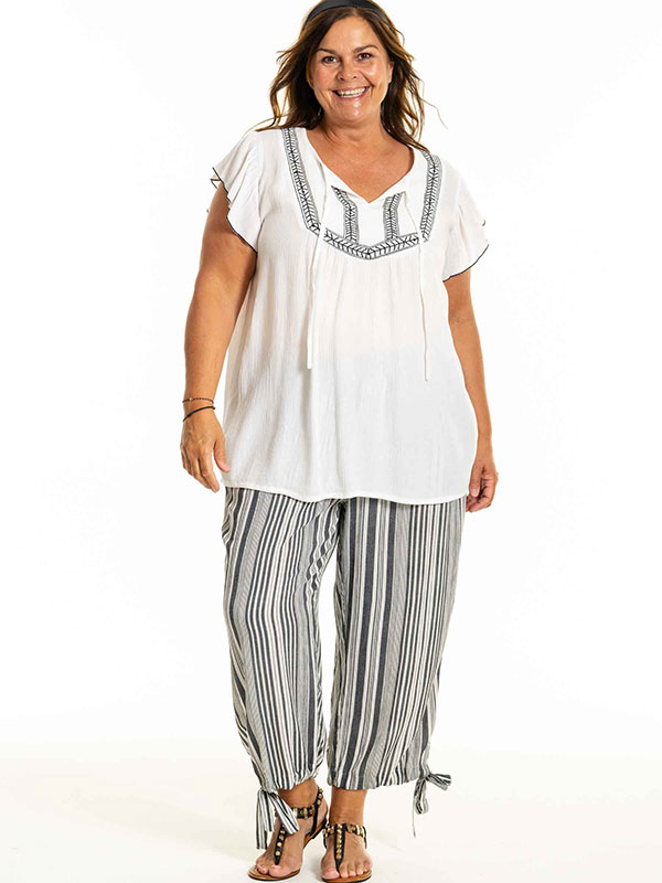 DARLENE - Plus Size Pusero fra Gozzip