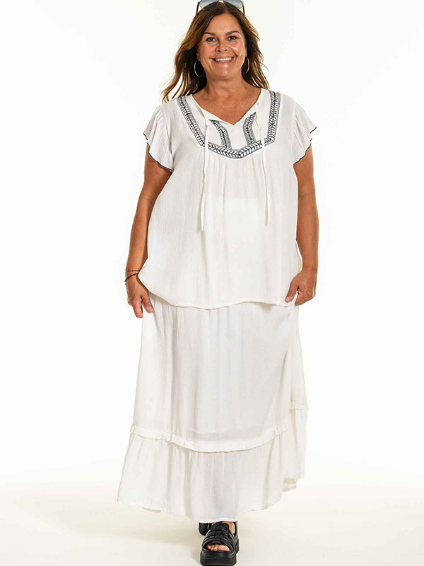 DARLENE - Plus Size Pusero fra Gozzip