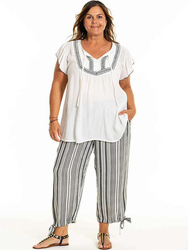 DARLENE - Plus Size Pusero fra Gozzip