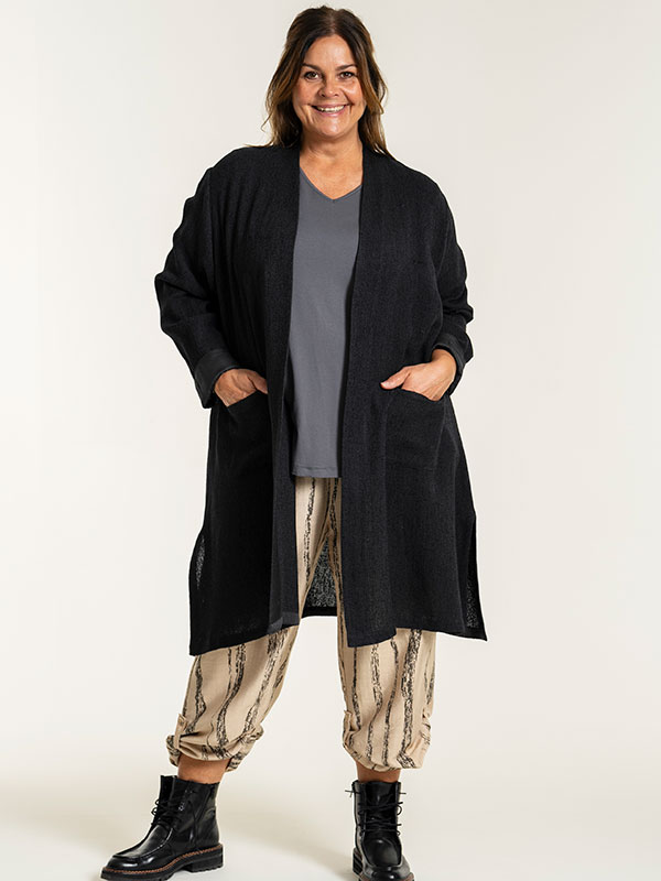 FRANCE - Plus Size Neuletakki fra Gozzip