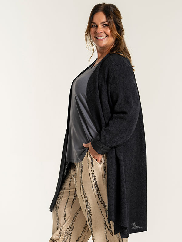 FRANCE - Plus Size Neuletakki fra Gozzip