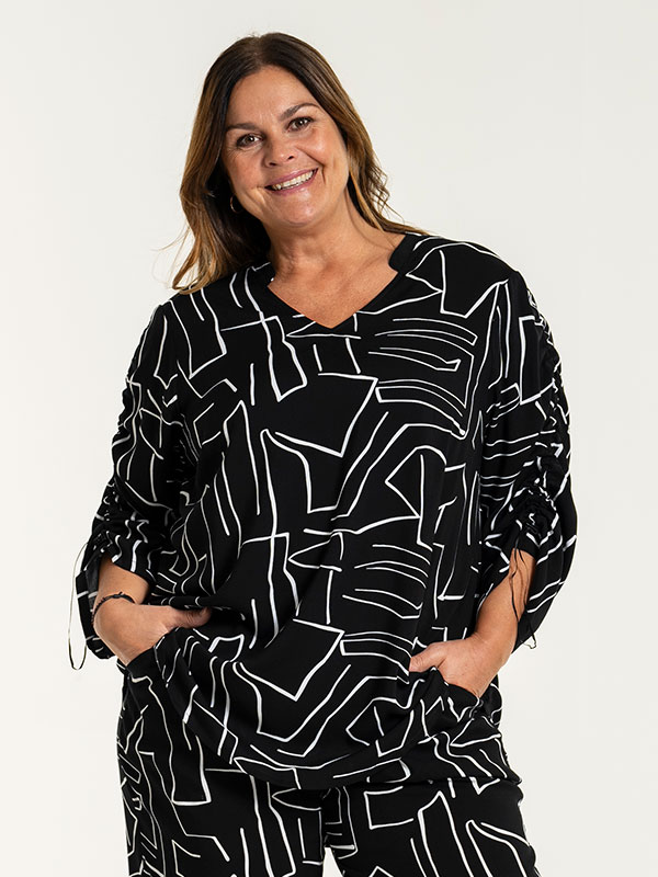 FREJA - Plus Size Pusero fra Gozzip