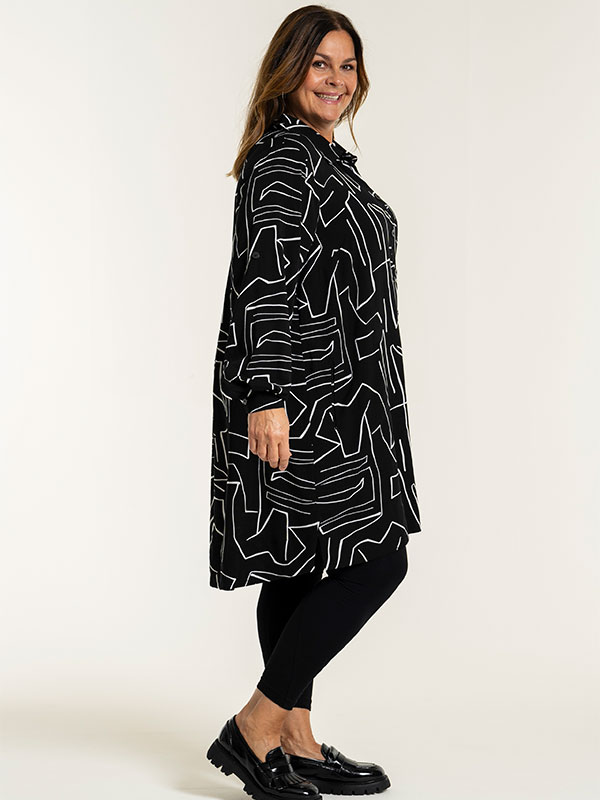 ARNA - Plus Size Tunic fra Gozzip