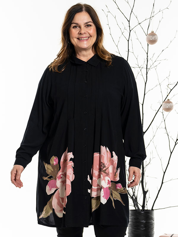 HEIKE - Plus Size Tunic fra Gozzip
