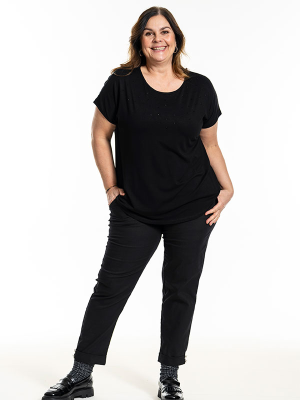 GITTE - Plus Size T-paita fra Gozzip