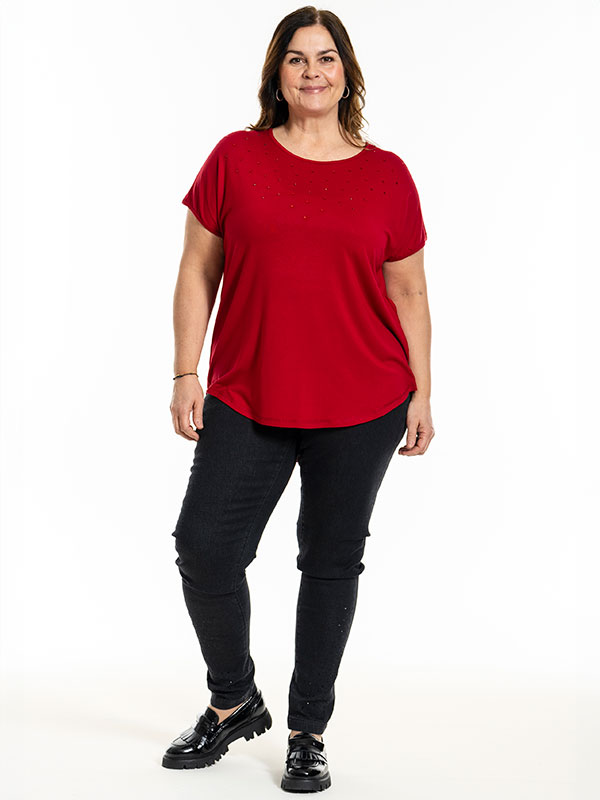 GITTE - Plus Size T-paita fra Gozzip