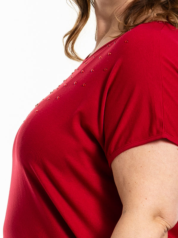 GITTE - Plus Size T-paita fra Gozzip