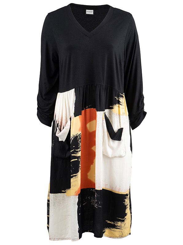 ILLONA - Plus Size Mekko fra Gozzip