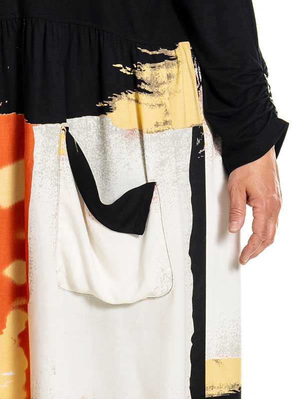 ILLONA - Plus Size Mekko fra Gozzip