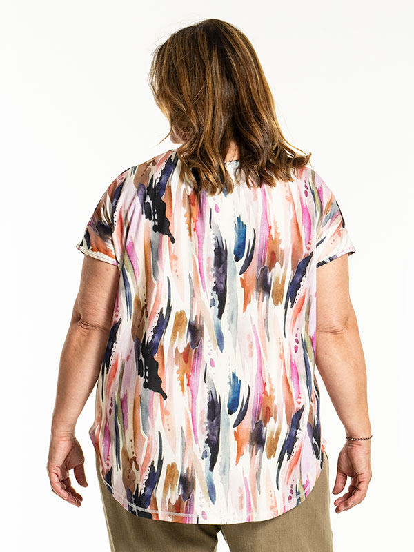 GITTE - Plus Size T-paita fra Gozzip