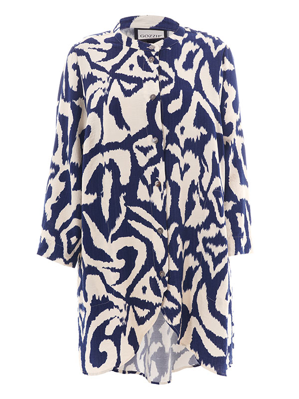 MONNA - Plus Size Tunic fra Gozzip