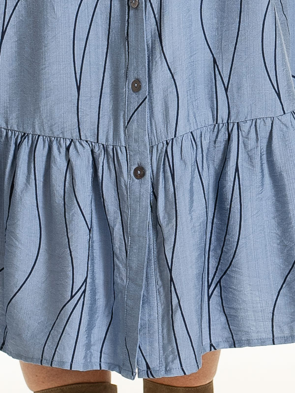 SIGRUN - Plus Size Mekko fra Gozzip