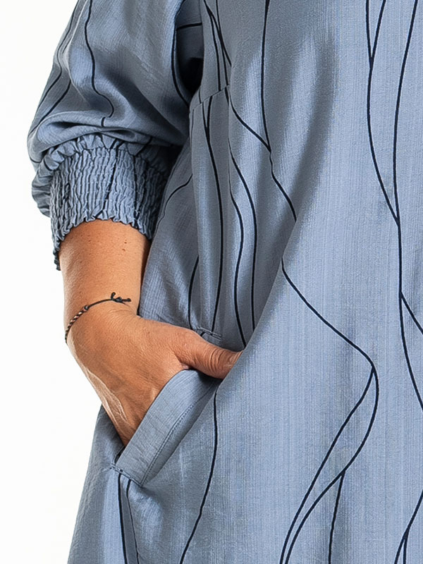 SIGRUN - Plus Size Mekko fra Gozzip
