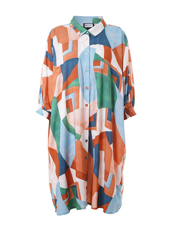 GERDA - Plus Size Tunic fra Gozzip