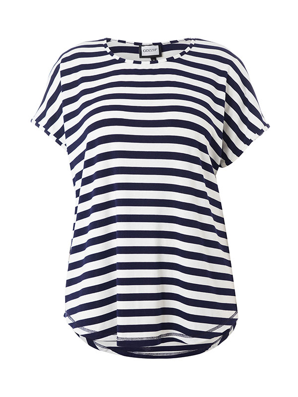 GITTE - Plus Size T-paita fra Gozzip