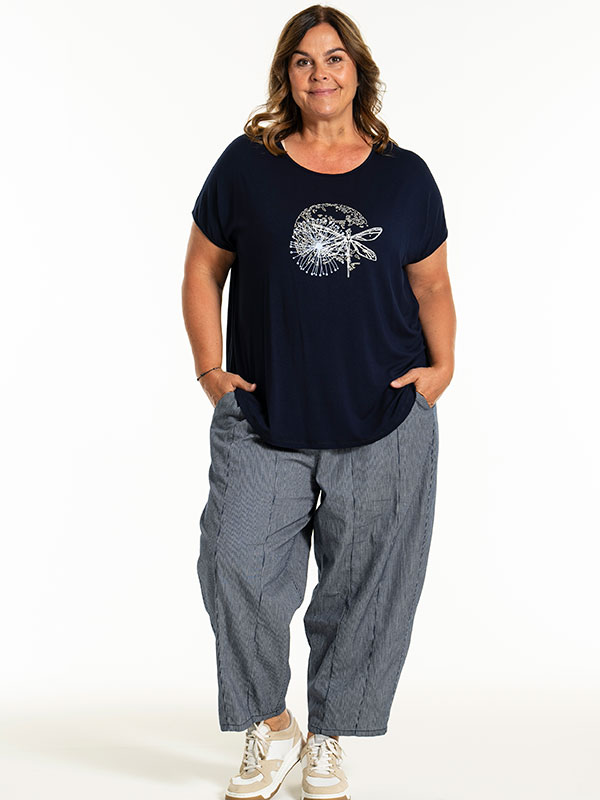 GITTE - Plus Size T-paita fra Gozzip