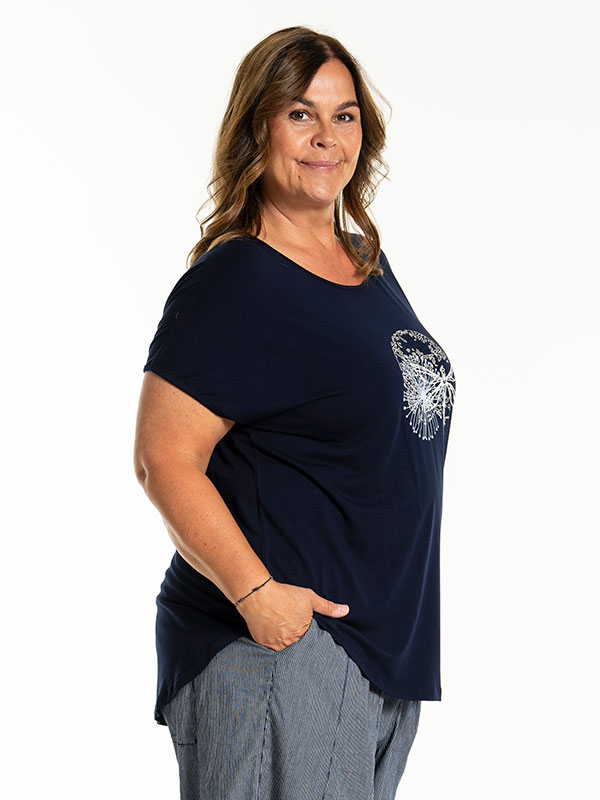 GITTE - Plus Size T-paita fra Gozzip