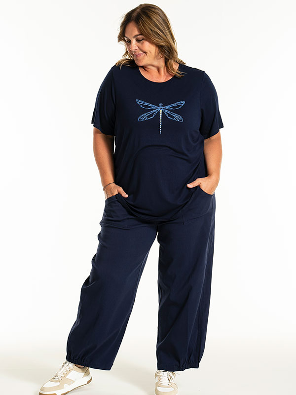 BIRKA - Plus Size T-paita fra Gozzip