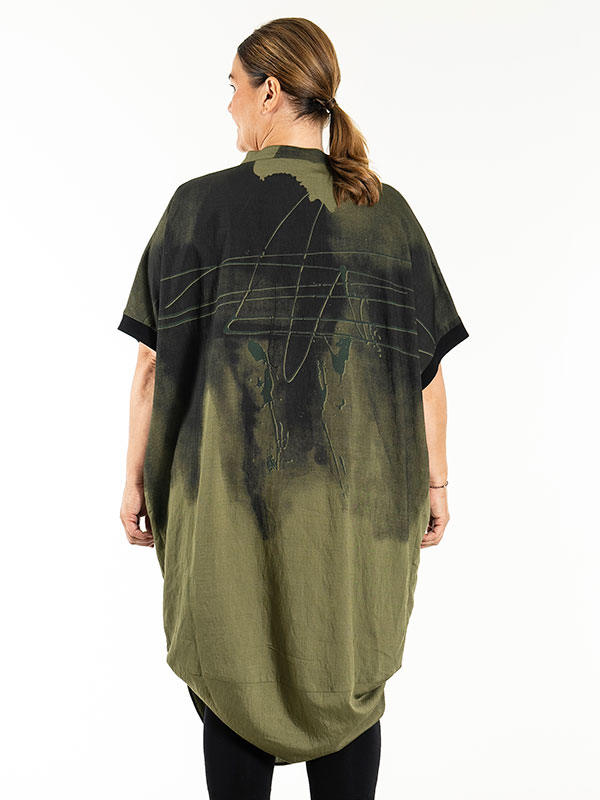 KARA - Plus Size Mekko fra Gozzip Black