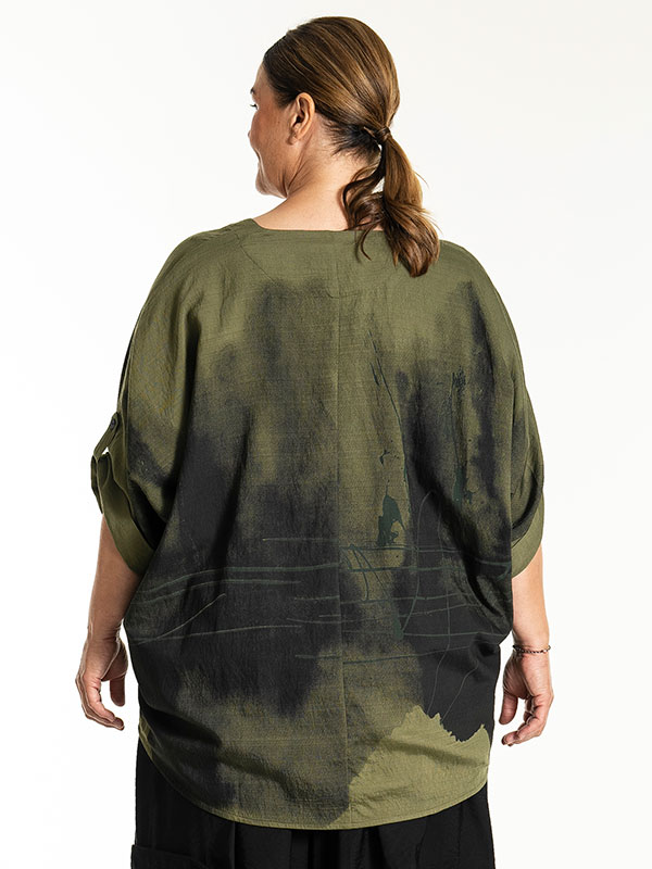 KLEO - Plus Size Pusero fra Gozzip Black