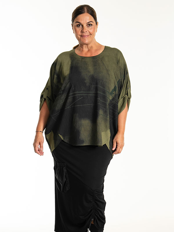 KLEO - Plus Size Pusero fra Gozzip Black