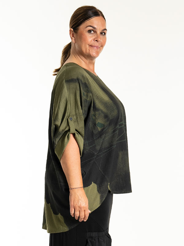 KLEO - Plus Size Pusero fra Gozzip Black