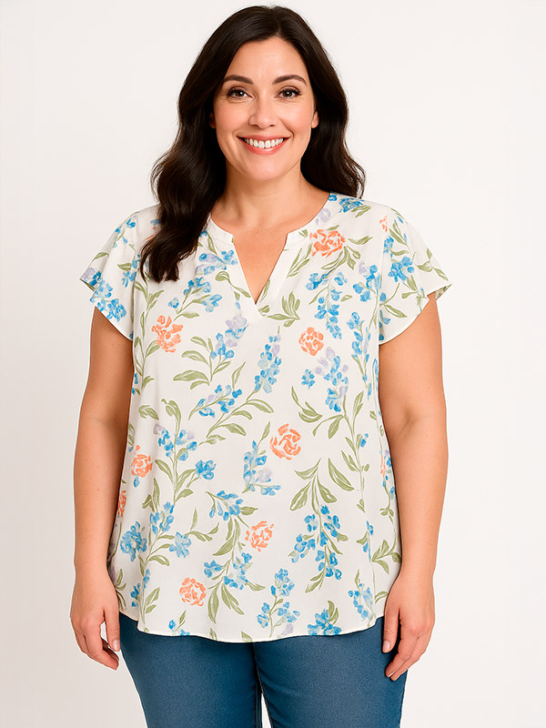 KARUNA - Plus Size Pusero fra Gozzip